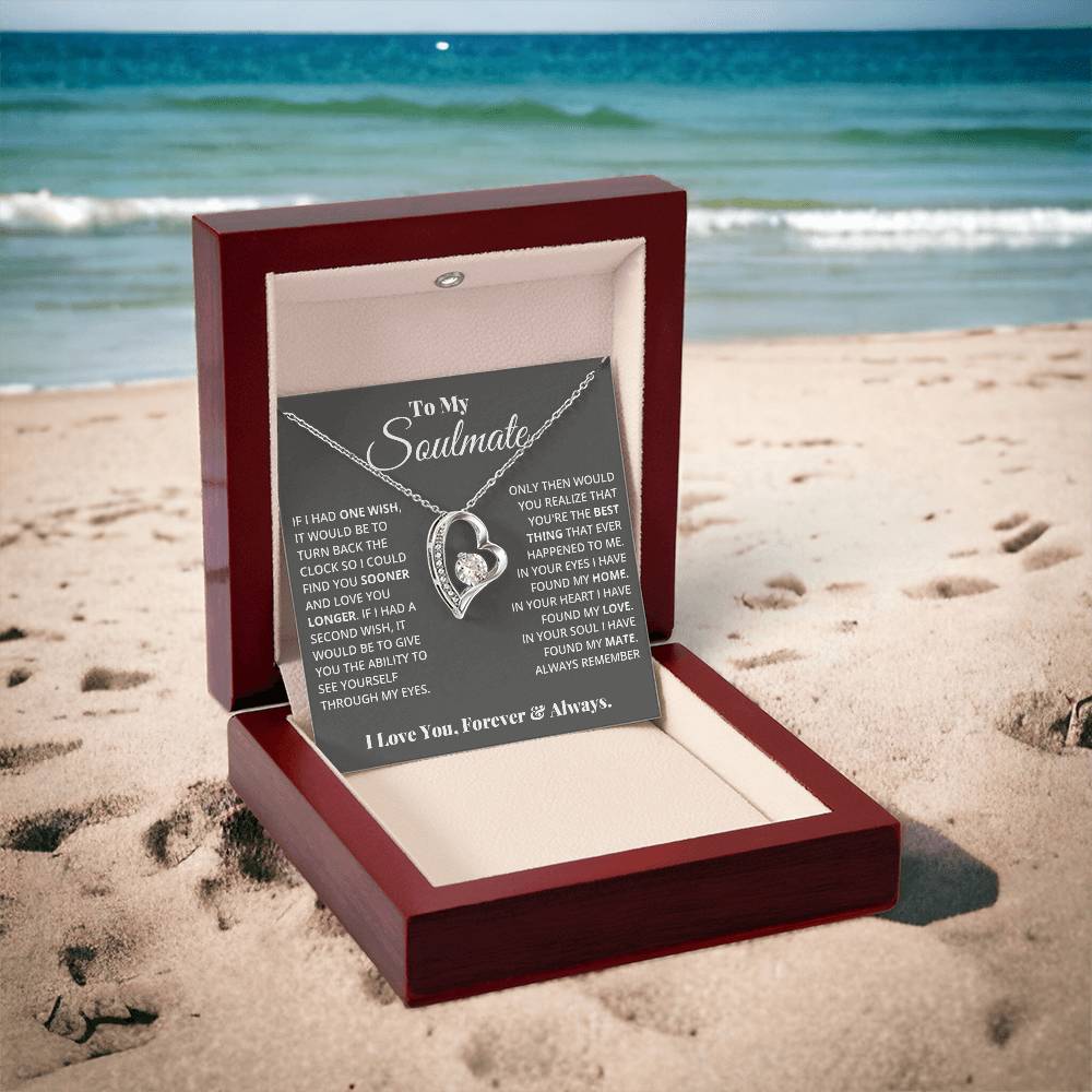 Forever Love Necklace for Soulmate - Always