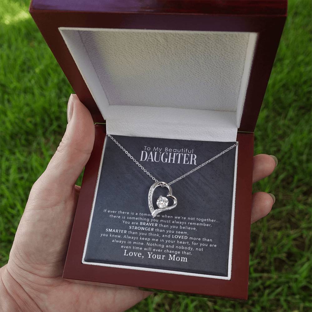 Forever Love Necklace for Daughter - Love, Mom - Tomorrow