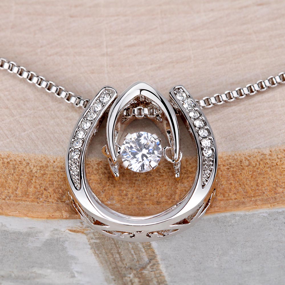 Personalized Lucky Love Necklace for Granddaughter - Beautiful Chapters