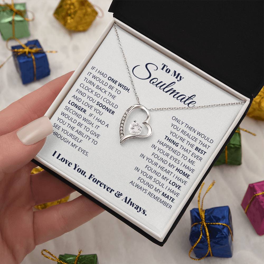 Forever Love Necklace for Soulmate - Forever