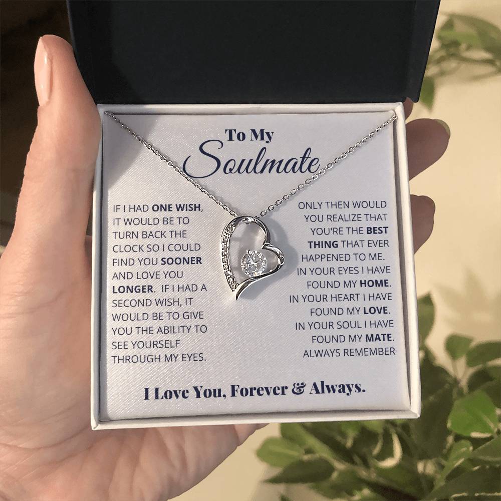 Forever Love Necklace for Soulmate - Forever