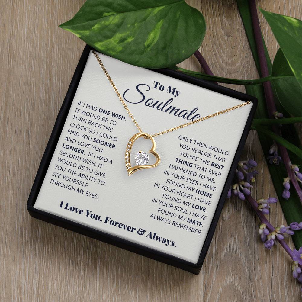 Forever Love Necklace for Soulmate - Forever