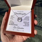 Personalized Lucky Love Necklace for Granddaughter - Beautiful Chapters