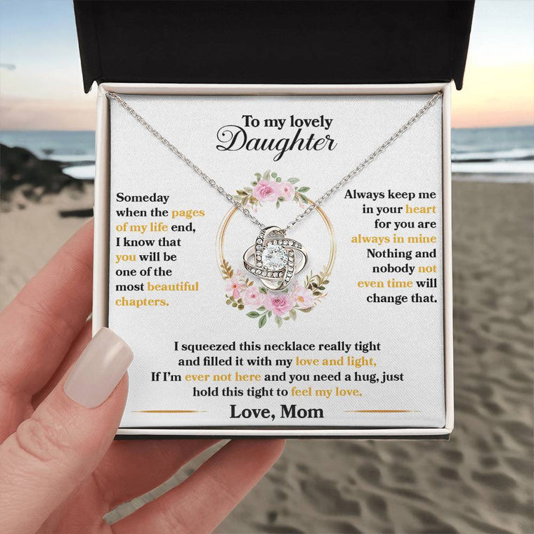 Message Gift necklace in gift box