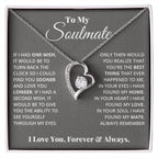 Forever Love Necklace for Soulmate - Always