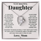 Forever Love Necklace for Daughter - Love, Mom - Special