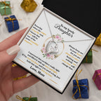 Forever Love Necklace for Daughter - Love, Mom - Beautiful Chapters