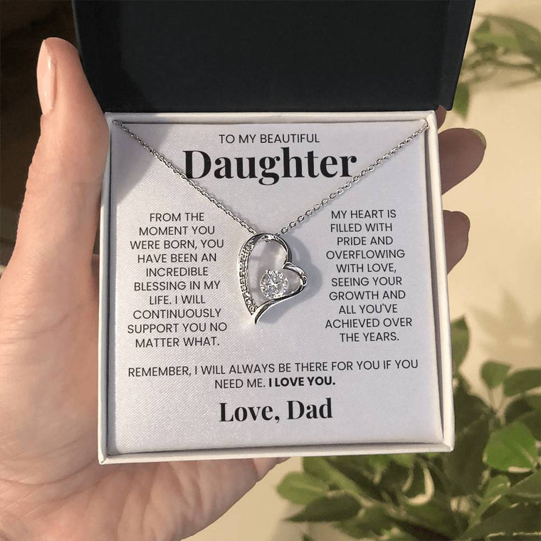 Message Gift necklace in gift box