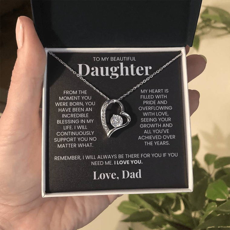 Message Gift necklace in gift box