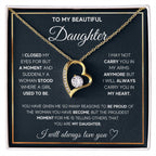Forever Love Necklace for Daughter - Always